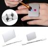 Painting Palette Foundation Mixing Pigment Holder Nail Display Stand Nail Art Plate Agate Palette