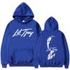 Rapper Lil Tjay Hoodies Destined 2 Win Music Album Print Hoodie Men's Vintage Oversized Sweatshirt Hip Hop Streetwear Tracksuit