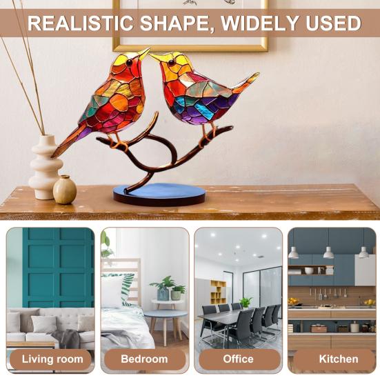Модная тонкая работа, декоративная изысканная скульптура птицы, украшение, украшение для комнаты, украшение в виде птицы