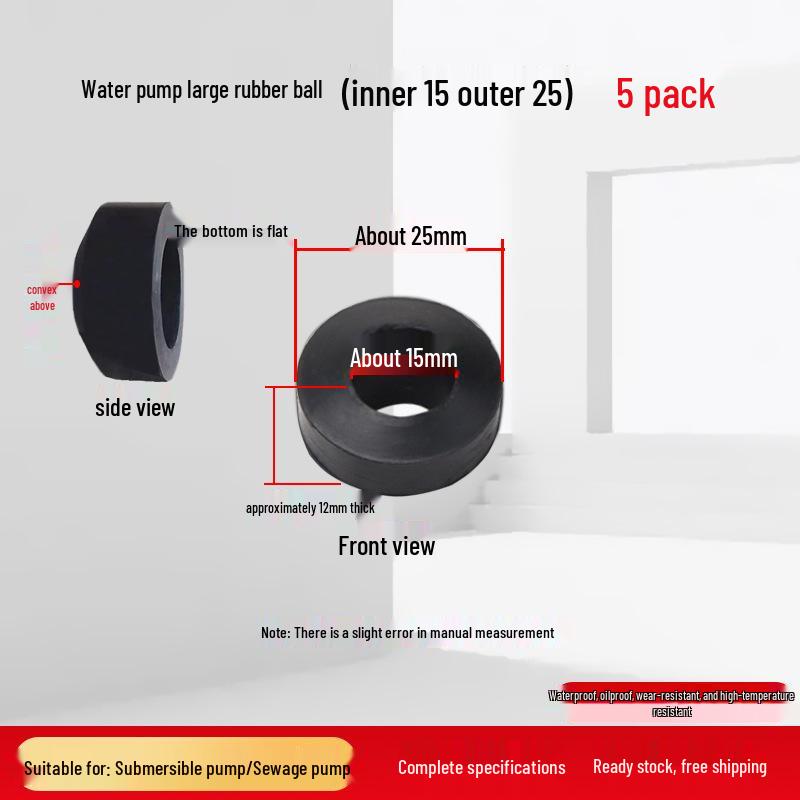 Ремкомплект резиновых уплотнений для погружного насоса: Шнур питания, Водонепроницаемые кольца, Бусины для абака