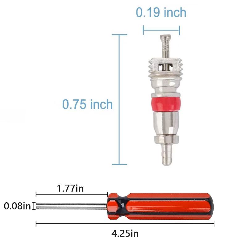 Аппаратные инструменты Инструменты для ремонта автомобильных шин Набор отверток для золотниковых клапанов Аксессуары для велосипедов Оборудование для занятий спортом на открытом воздухе