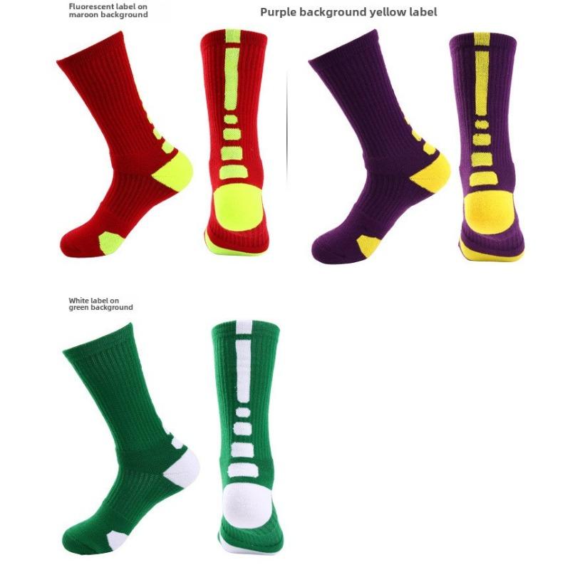 5 пар мужских носков для бега на открытом воздухе, дышащих, с полотенечным дном, для занятий альпинизмом