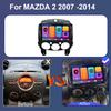 Android 14 Car Radio Multimedia Player For MAZDA 2 Mazda2 2007 2008 2009 2010 2011 2012 2013 2014 GPS Navigation 2DIN Carplay 4G