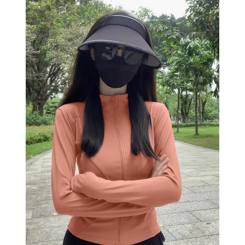 Женский серый летний кардиган-куртка из ледяного шелка с защитой от УФ-лучей 2025