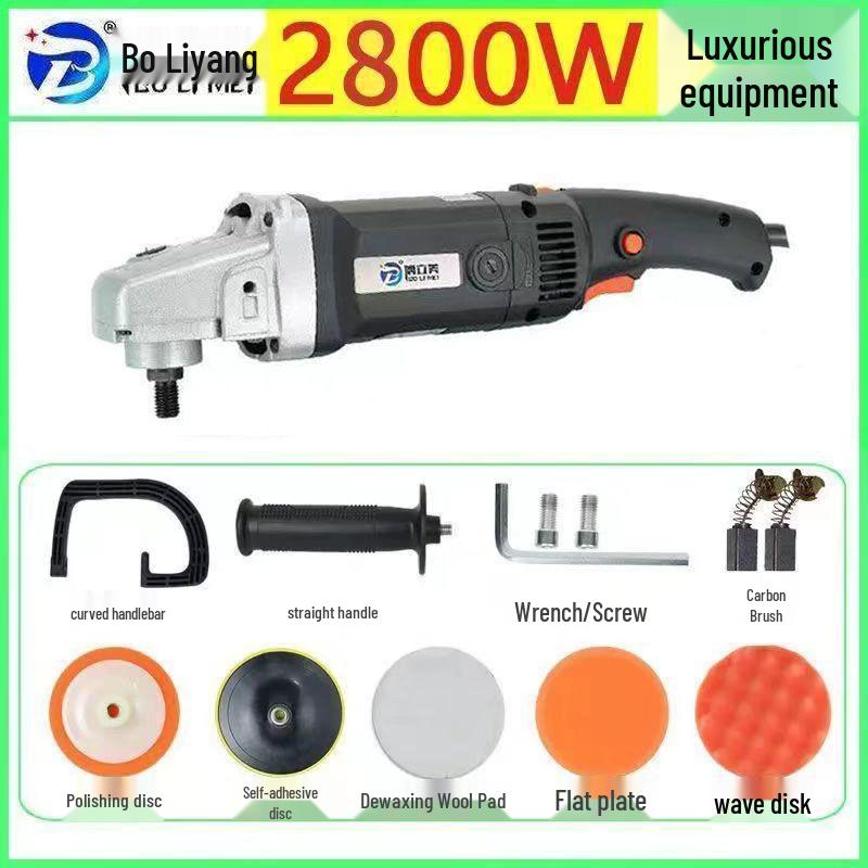 Электрическая мини-полировальная машинка для воскования для удаления царапин и бытового использования