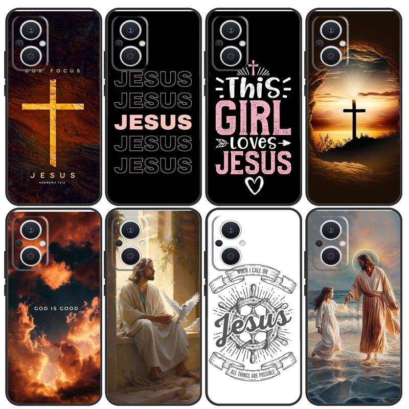 Христианский Иисус Чехол Для OPPO Find X5 X6 Pro X2 Lite X3 Neo OPPO Reno 8T 10 5Z 2Z 4Z 4 5 6 7 8 Lite Чехол