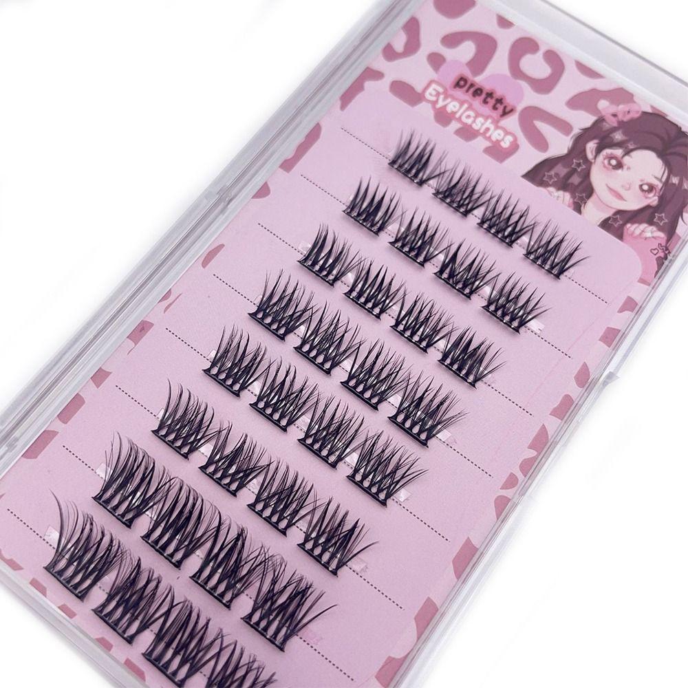 Клей не нужен Самоклеящиеся ресницы Самоклеящиеся предварительно приклеенные ресницы для начинающих