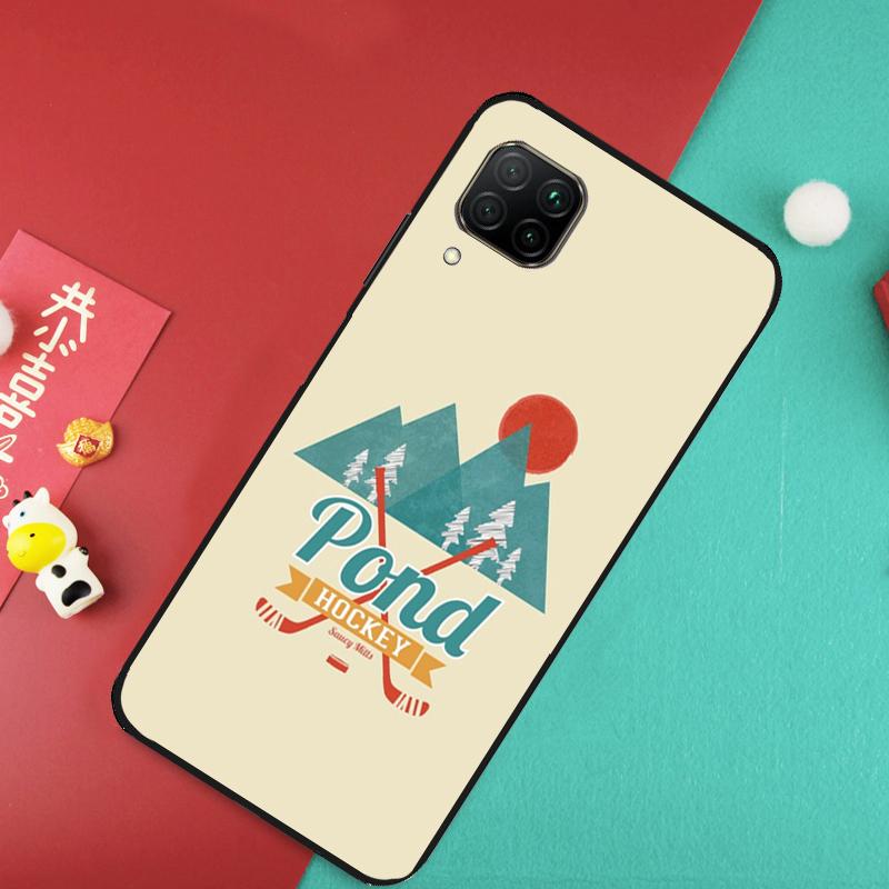 Pond Hockey For Huawei Nova Y73 Y70 Y72 Y60 Y90 Y61 Y91 8i 7i 11i 12i 12s 9 10 SE P20 P30 P40 Lite Case