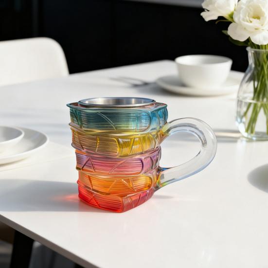 Расписная кружка-книга 11 унций 3D кружка для кофе библиотекаря необычная чашка для чая подарок для книголюбов читателей писателей