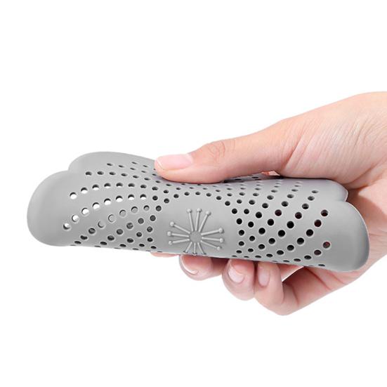 Sink Strainer Silicone Anti-Blocking Drain Filter Flower Design Odor Seal Kitchen Bathroom Accessory