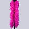 DIY Turkey Marabou Feather Boas 90 Grams Purple 2 Meters Scarf Wedding Dress Shawl Decorative Feathers DIY Creative Helloween Craft