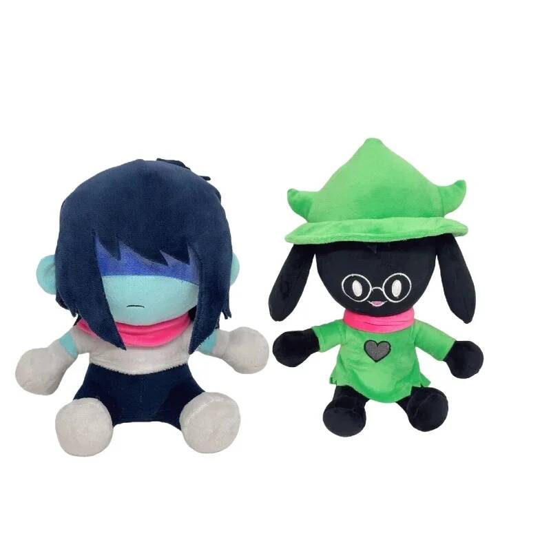 Новая плюшевая игрушка Kris из Deltarune, Треугольная руна, Тенна, Спамтон, Фиолетовый телевизор, Черный персонаж, Плюшевая игрушка, Кукла, Тенна, Ланино, Элнина, Мягкая игрушка