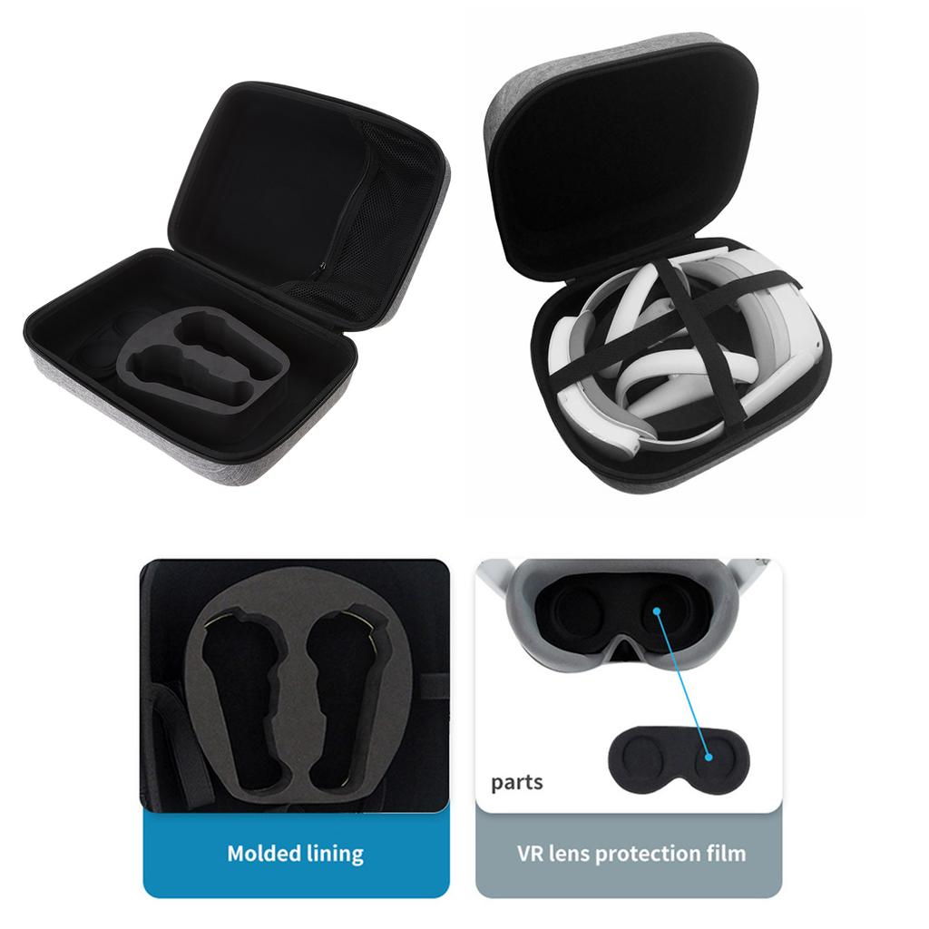Сумка для хранения гарнитуры VR, ударопрочные дорожные чехлы для виртуальной реальности, легкий чехол для очков Pico 4