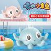 Bathroom Automatic Induction Water Spray Small Octopus Electric Octopus With Light Music Water Play Toy