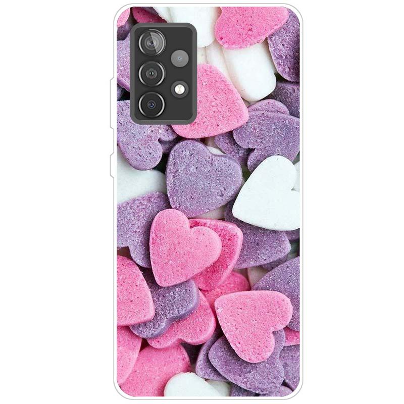 Для чехла Samsung A52s 5G противоударный мягкий силиконовый чехол из ТПУ для Samsung Galaxy A52s 5G чехлы для телефонов A52 S милый мультфильм