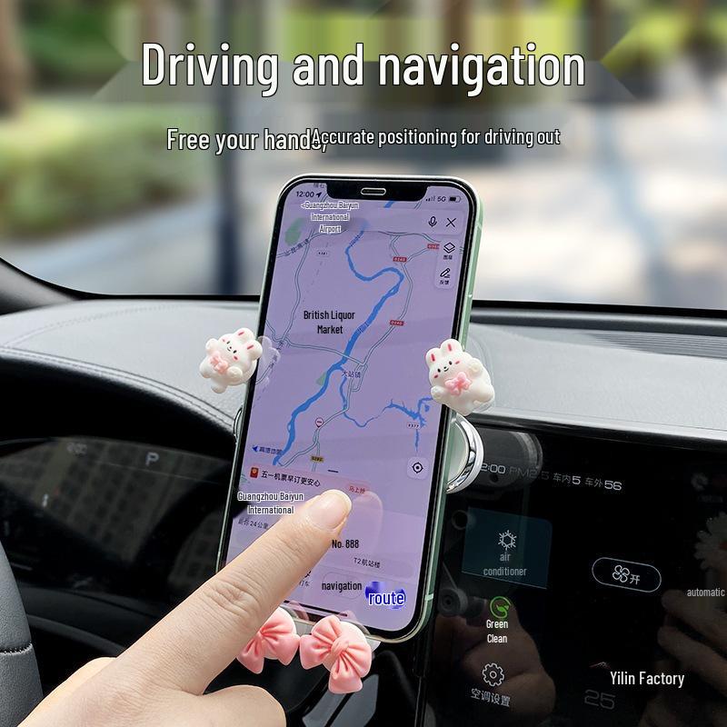 BYD Seal 06DMI Phone Car Navigation Display Screen Bracket for Center Console Interior Decor