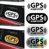 16*8cm GPS Tracking Alarm Sticker Multicolor Alarm System Decal Tool Reflective Warning Sticker