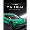 1/24 Koenigsegg Gemera GT Суперкар Сплав Литой Модель Автомобиля Звук и Свет Домашние Трендовые Украшения Изысканная Симуляция Декоративные Подарки Мальчик