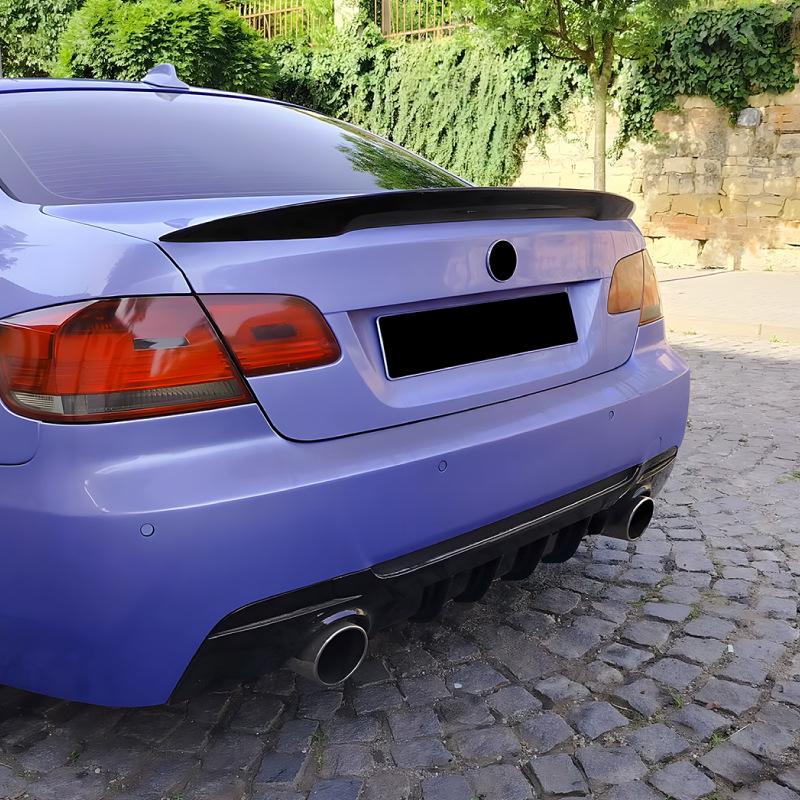 Совместимый спойлер-губа на задний бампер M Sport для BMW 3 серии Coupe E92/E93 для модификации задней части.
