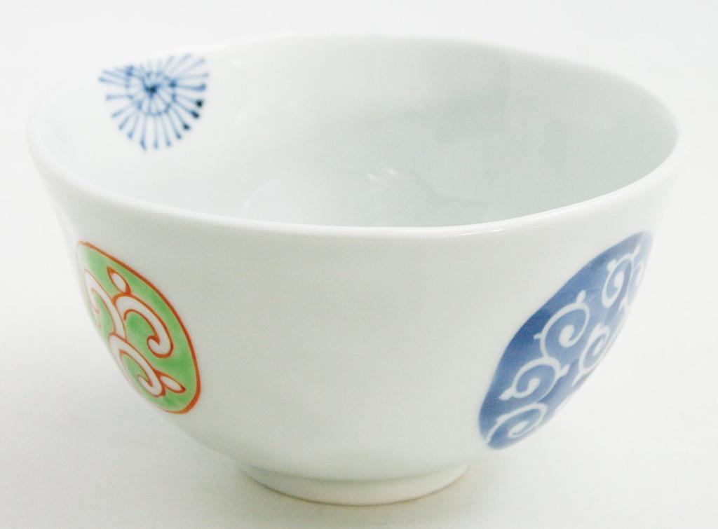 Миска для риса Arita Ware Soutagama с круглым узором и арабесками 95092 (большой)