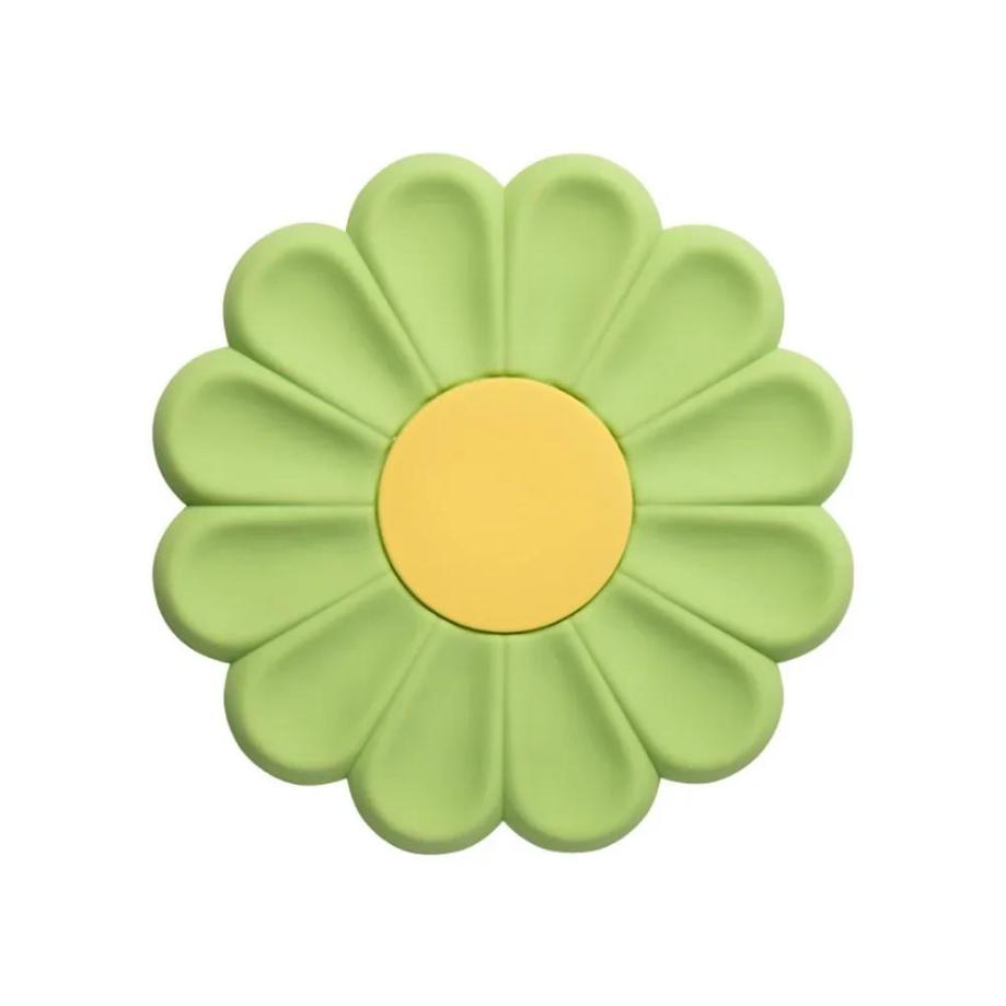1 Pcs Daisy Shape Silicone Coaster Kitchen Table Heat Resistant Anti-scalding Mat Cup Tableware Placemat Table Decoration