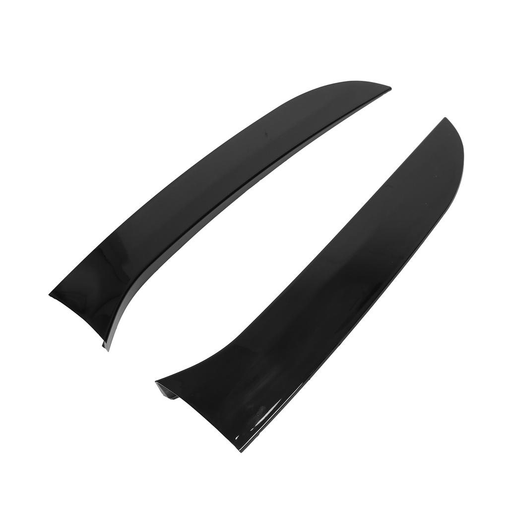 1 Pair Left Right Gloss Black Rear Window Side Spoiler Wing Car Modification Replacement for MK6