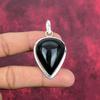 Подвеска Obsidian Eye из цельного серебра 925 пробы, подвеска из драгоценного камня ручной работы, подарки для жены, абсолютно новый кулон