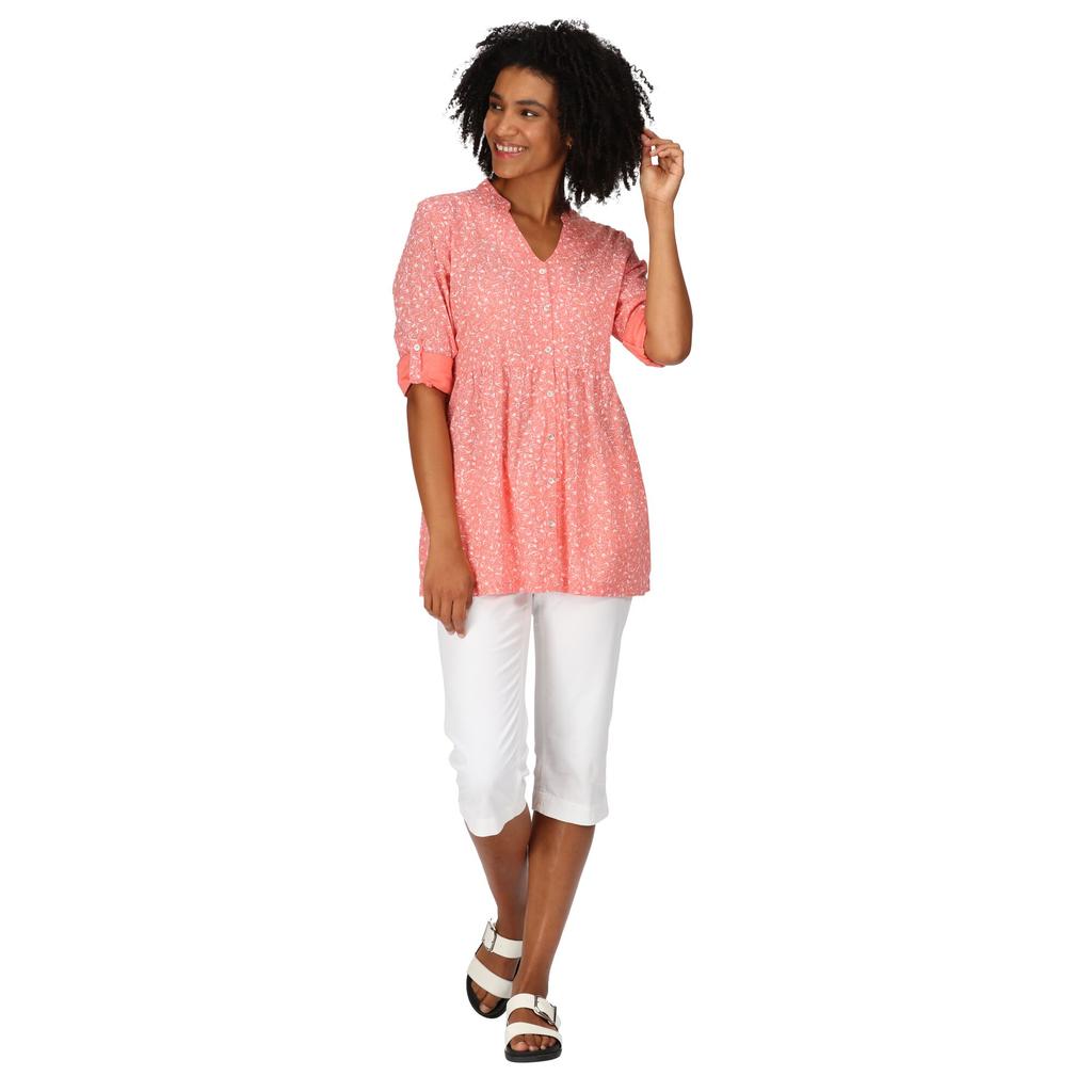 Regatta Womens/Ladies Nemora Birds Cotton Blouse