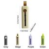 Portable Plastic Divided Pill Box Push Pull Style with Lid Pill Storage Box 3 Grids Pill Dispenser Travel