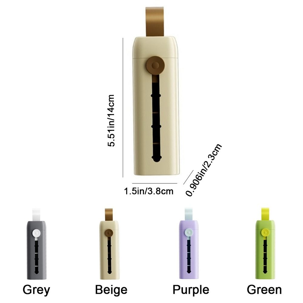 Portable Plastic Divided Pill Box Push Pull Style with Lid Pill Storage Box 3 Grids Pill Dispenser Travel