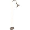 Ampoule Padista Floor Light, Stylish Floor Stand, Single Light, Steel, Ambient Lighting, Bulb Sold Separately, Gray, Gold, Brass, LED