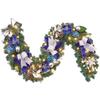 Rattan Artificial Garland with Light Prelit Garland Xmas Christmas Garland  Mantle