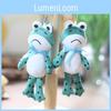 Adorable Long-legged Frog Plush Toy Keychain Soft And Cuddly Animal Accessory