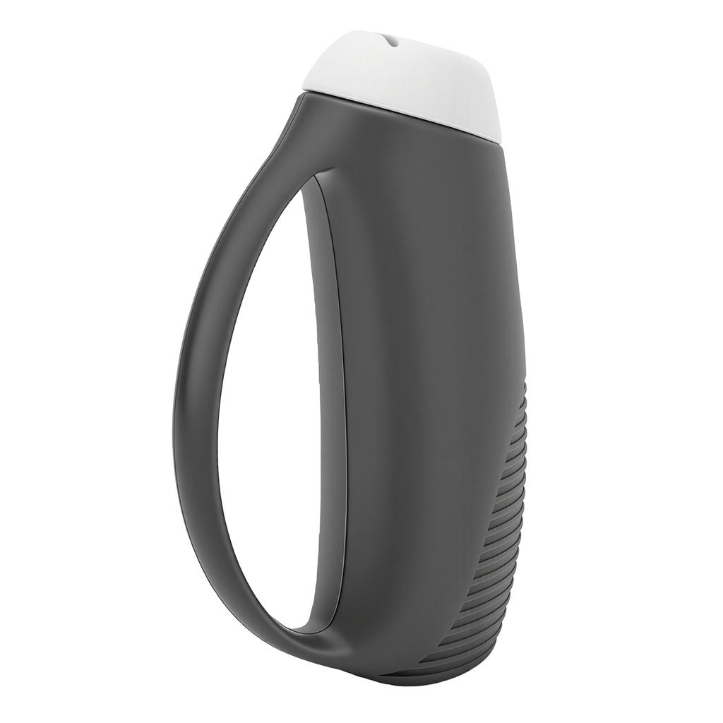 Эргономичная нескользящая ручка для столовых приборов, держатель для вилки и ложки, улучшающий стабильность, черный