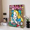 Disney Алмазная живопись 'Алиса в Стране чудес' Витраж Милый DIY Мозаика из страз Набор для вышивания крестиком Вышивка Подарок Декор для дома