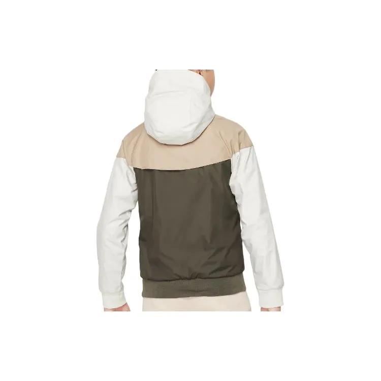 Nike Kids' Apparel Hooded Jacket Jackets Coats Kids' Beige (Unisex) Jackets FN8757 072