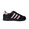 adidas Оригинальные SUPERSTAR Низкие Скейтбордические Кроссовки Унисекс Черные Розовые EG4959(Команда551-)