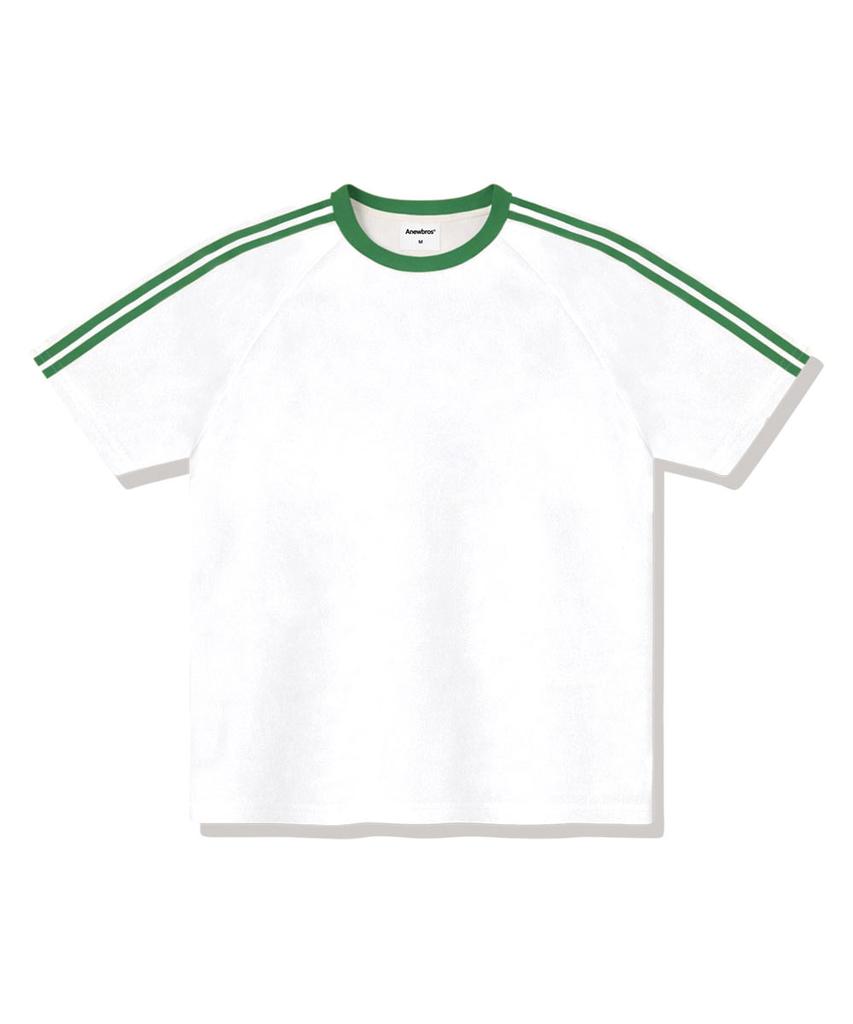 ANEWBROS Riley Oversized Track Short Sleeve T-Shirt 4 Colors [Anse_3501]