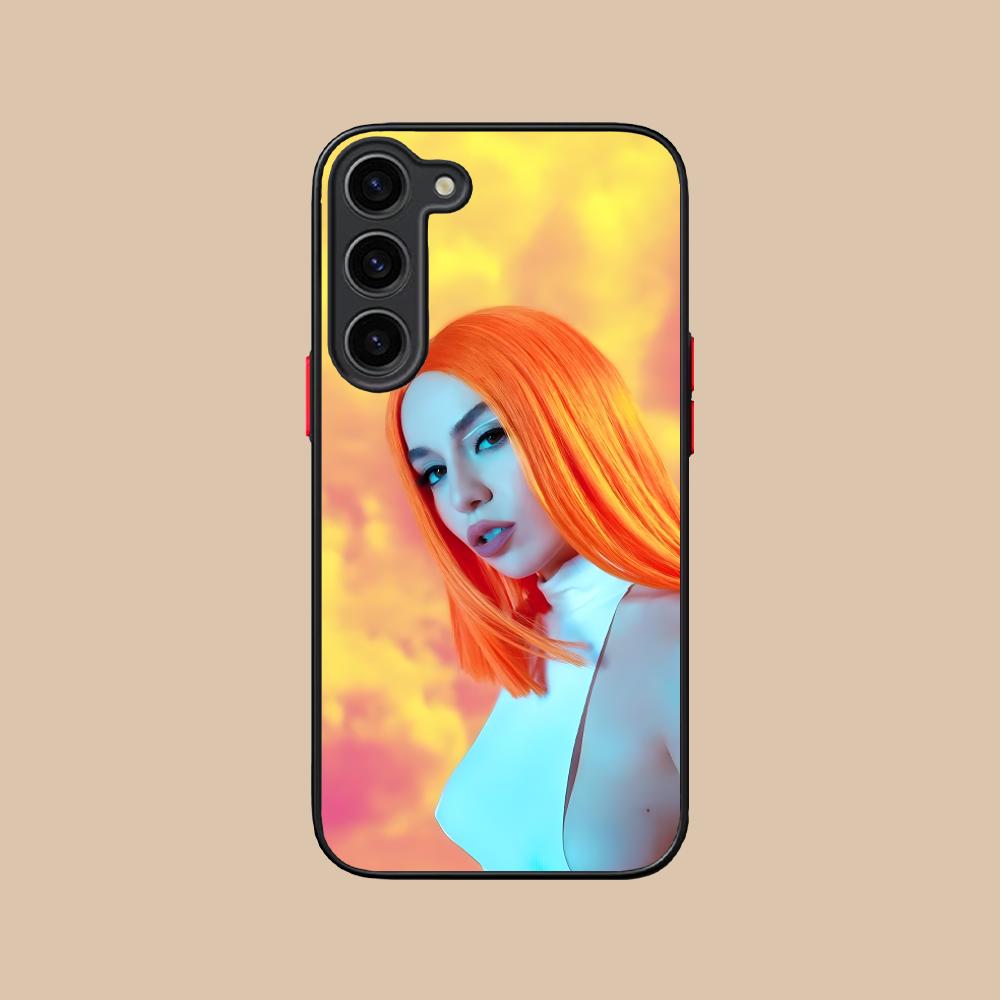 Модный силиконовый чехол для мобильного телефона Ava Max для Samsung Galaxy S26 S25 S24 S23 S22 S21 Plus FE Ultra Цветная крышка