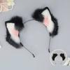 Halloween Cartoon Cat Ears Hair Hoop Woman Headband Makeup Headband for Easter Carnivals Cosplay Hair Accessories