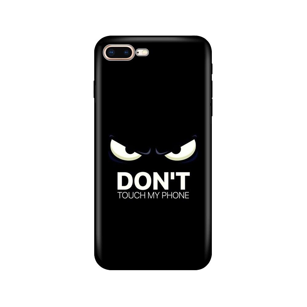 Для iPhone 7 8 Чехол силиконовый мягкий ТПУ Чехол для Apple iPhone 7 8 plus Сумка Funda coque etui bumper paiting черный ТПУ чехол
