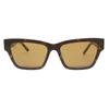 Balenciaga Sunglasses Free Size BB0307SA-002 HAVANA-HAVANA-BROWN [Used]