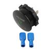 1PCS DC 12V 24V Car Replacement Voltmeter Meter Digital LED Voltmeter Automobile Battery Voltmeter Power Tool Accessories