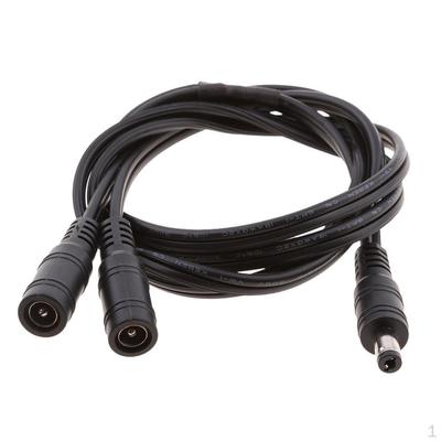 DC Female to 2 Male Splitter .5mm 12 Plug Провод