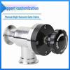 Manual High Vacuum Baffle Angle Valve