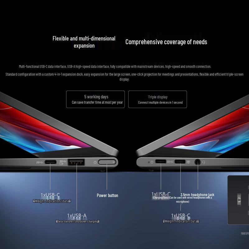 Lenovo Zongwei CF-X1 Углеродный ноутбук (Китайская версия)
