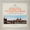 LP-пластинка PIERRE FOURNIER J. S. Bach Suiten Fur Violoncello 198187 ARCHIV Germany Obi Classical Used