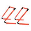 2x Agility Training Hurdles Speed Equipments Compact Adjustable Height Foldable for