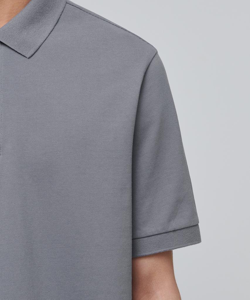 MUSINSA STANDARD Basic Pique Polo Shirt [Grey]