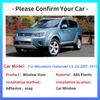 Козырек для Mitsubishi Outlander 2 LS CW ZG ZH 2007~2013 Солнцезащитный козырек, дефлектор, боковое дефлекторное отверстие, дымовая крышка, наружные аксессуары